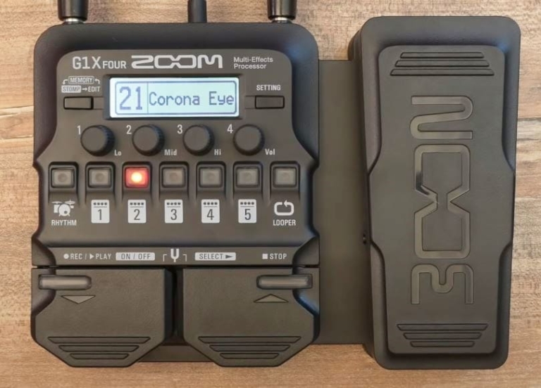 【ZOOM】G1 FOUR/G1X FOURをレビュー!使い方や音作りのコツは？ エスムジカ