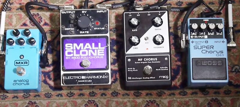 BOSS/CH-1とM234 Analog ChorusとSMALL CLONE