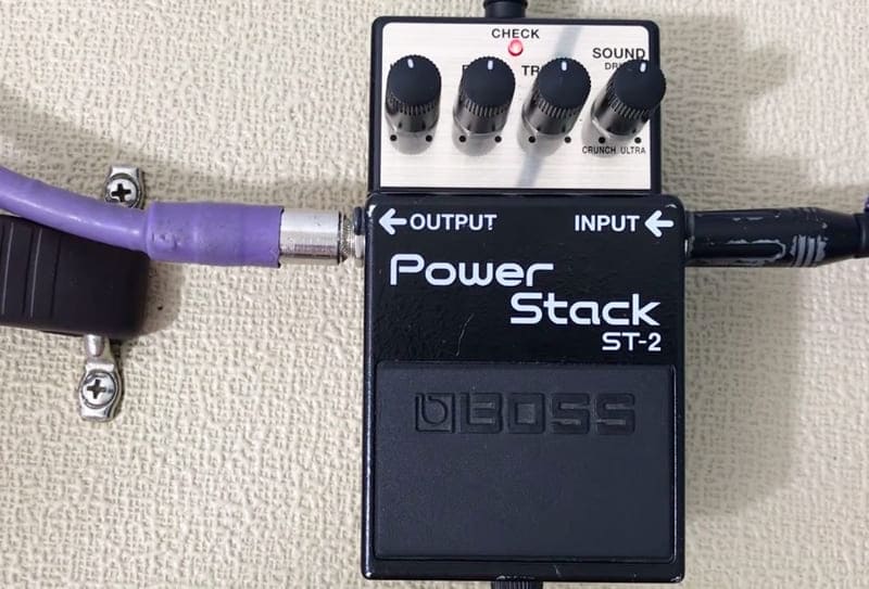 BOSS/Power Stack ST-2のコントロール部