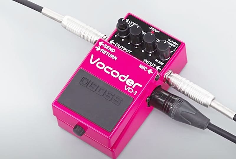 BOSS/VO-1 Vocoderのコントロール部